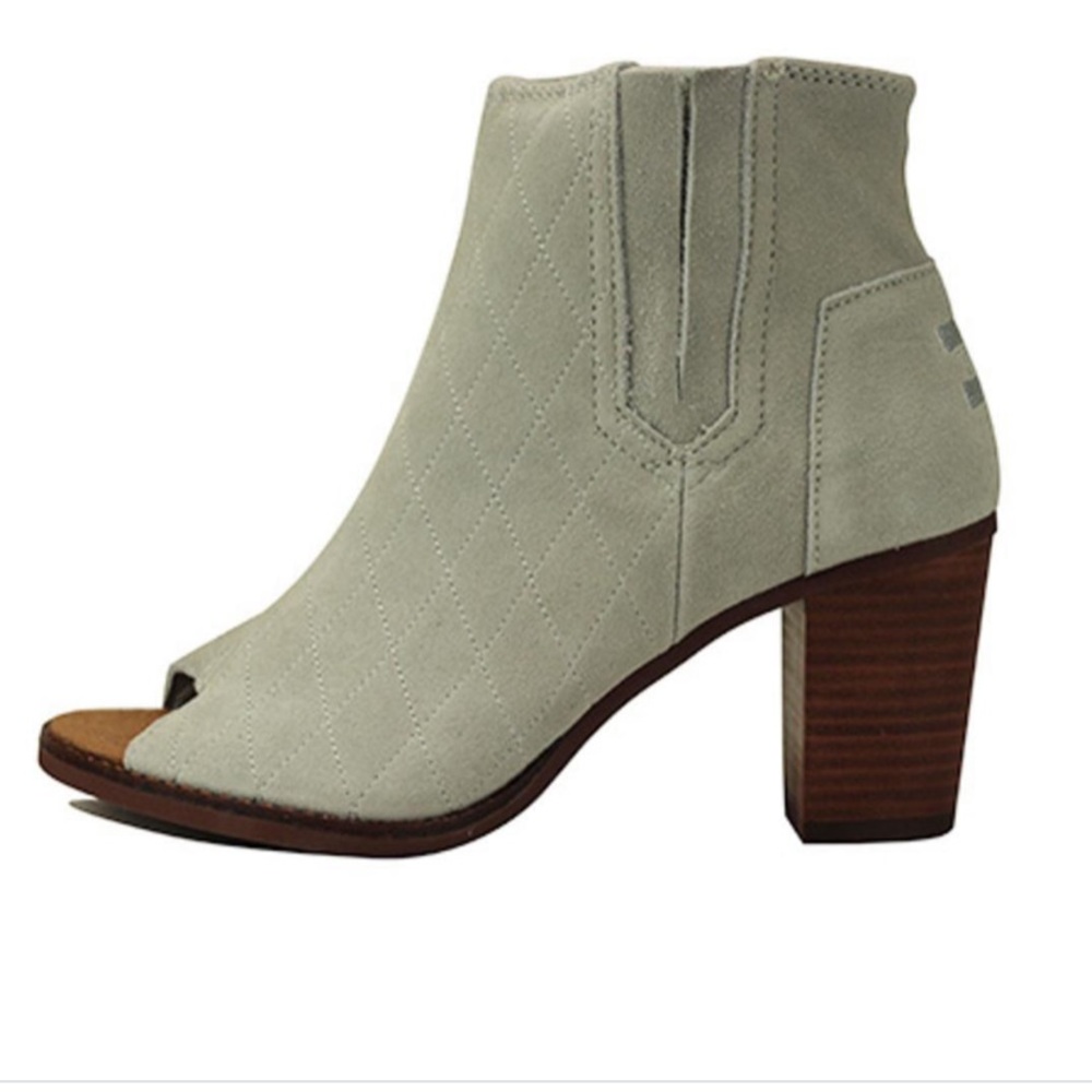 TOMS Majorca peep toe bootie